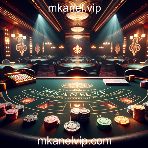 Descubra a Experiência de Casino Ao Vivo no mkanel.vip